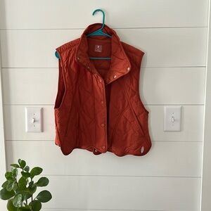Free People Quinn quilted puffer vest - XS - never worn NWOT